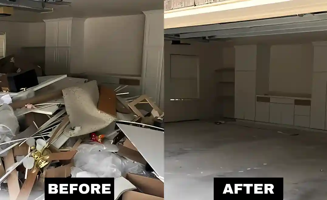 Simple Haul Junk Removal Before After